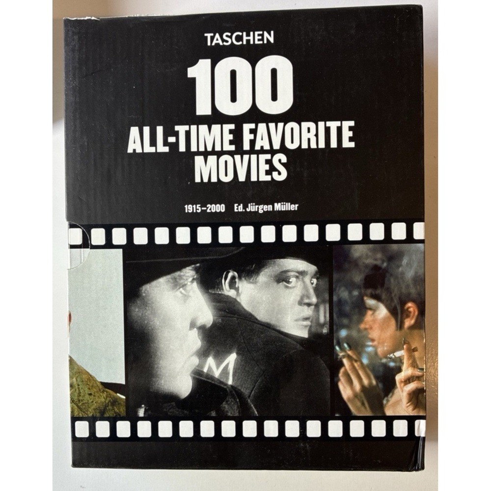 100 All-Time Favorite Movies 1915-2000 Vol. 1 & 2 Hardcover SlipCase Set (25C)